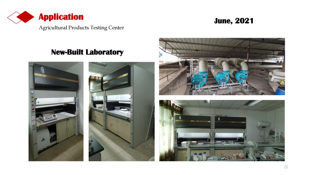 Acid &amp; Alkali Resistant Fireproof Chemical Laboratory Bench-Top Ductless Fume Hood with Explosion Proof