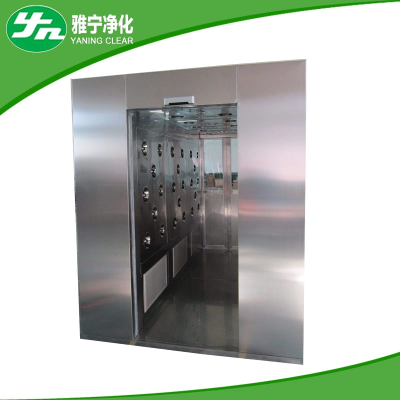 Yaning GMP Automatic Sliding Door Air Shower for Cleanroom